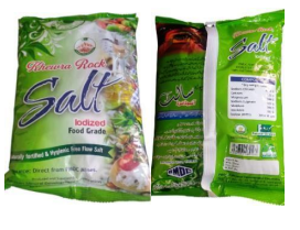 Iodized White Packet Salt